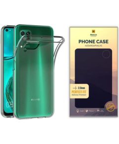 Mocco Original Clear Case 2mm Силиконовый чехол для Huawei P40 Lite Прозрачный (EU Blister)