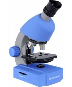 Bresser Junior 40x-640x mikroskops (zils)