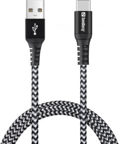 SANDBERG Survivor USB-C- USB-A Cable 1M