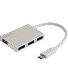 SANDBERG USB-C to 4 xUSB 3.0 Pocket Hub