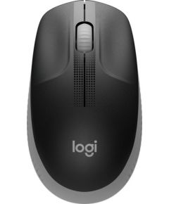 LOGITECH M190 Full-size wireless mouse - MID GREY - 2.4GHZ - EMEA - M190