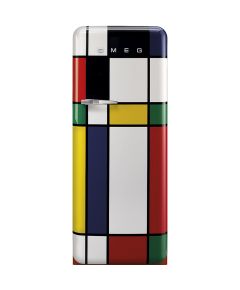 SMEG FAB28RDMC3 ledusskapis, 50's Style, 153cm Multicolor