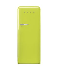 SMEG FAB28RLI5 ledusskapis, 50's Style, 153cm Lime green