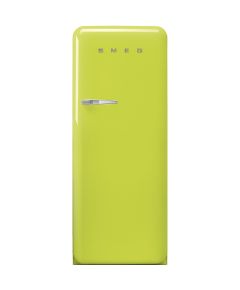 SMEG FAB28RLI3 ledusskapis, 50's Style, 153cm Lime green