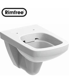 Kolo Nova Pro pie sienas piestiprināms WC  s Rimfree, taisnstūrveida, 53cm