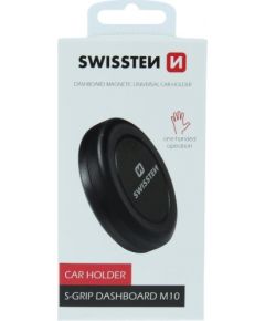 Swissten S-Grip M10 Universāls Auto Stiprinājums Panelim Ar Magnētu Melns