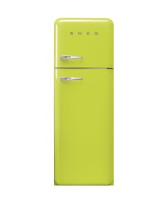 SMEG FAB30RLI3 50's Style 172cm A+++ Ledusskapis Lime green