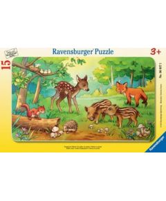 Ravensburger  Art.06376 Mini Puzzle Bembj 15 шт.