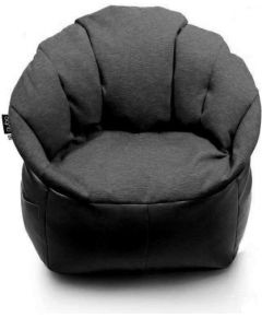 Qubo Shell Graphite Paaugstināta komforta krēsls