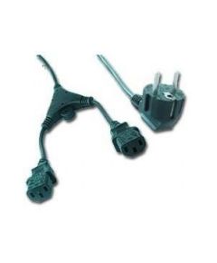 CABLE POWER SPLITTER VDE 2M/PC-186-ML6 GEMBIRD