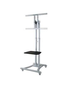 TV SET ACC FLOOR STAND SILVER/27-60" PLASMA-M1800E NEWSTAR