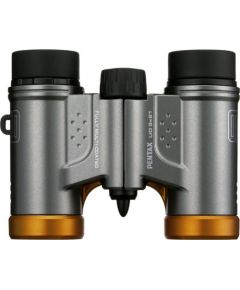 Pentax binoculars UD 9x21, grey/orange