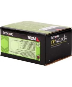 Lexmark toner cartridge return magenta (70C20M0, 702M)