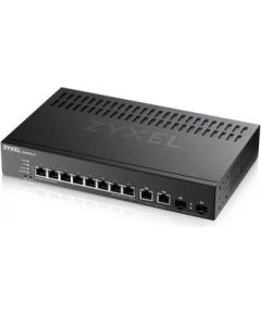 ZYXEL GS2220-10,EU REGION,8-PORT GBE L2 SWITCH WITH GBE UPLINK (1 YEAR NCC PRO PACK LICENSE BUNDLED)