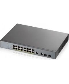 ZYXEL GS1350-18HP 18 PORT GIGABIT MANGED CCTV POE SWITCH 250WATT