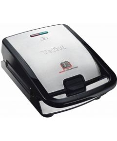 TEFAL SW854D16 tosteris Snack Collection, 700W, 4 maināmas plātnes, melna/sudraba