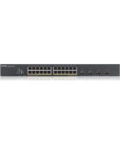 ZYXEL XGS1930-28HP, 28-PORT GBE L2 POE+ SMART SWITCH, 375 WATT