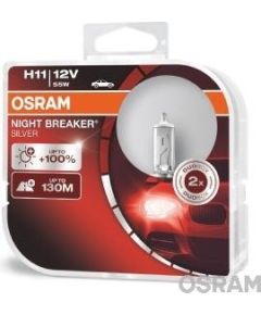 Osram H11 Spuldžu komplekts Night Breaker Silver 2 gab. 64211NBS-HCB