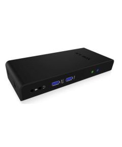 Raidsonic Icy Box Multi Docking Station for Notebooks and PCs, 2x USB 3.0, HDMI, Black