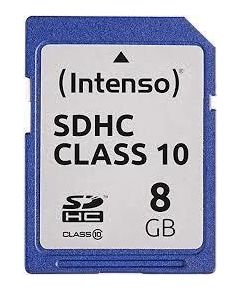 MEMORY SDHC 8GB C10/3411460 INTENSO