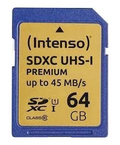 MEMORY SDXC 64GB UHS-I/3421490 INTENSO