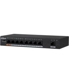 NET SWITCH 9PORT 8POE 1000M/PFS3009-8ET1GT-96 DAHUA