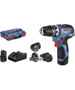 Bosch GSR 12V-35 FC Flexi Clic Cordless Drill Driver