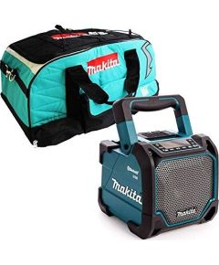 Makita Makita DMR202, Speaker (turquoise / black, jack, USB, Bluetooth)