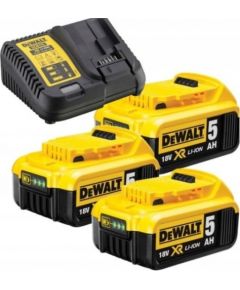 Dewalt lādētājs + akumulatori x3 (DCB115P3-QW)