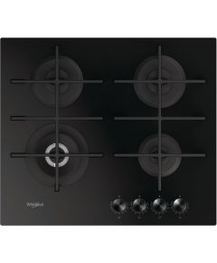 Whirlpool AKWL628NB gāzes plīts virsma 60cm uz stikla