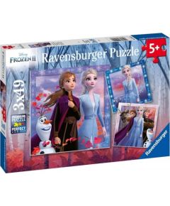 RAVENSBURGER puzzle Frozen 2 The journey starts, 3x49pcs., 5011