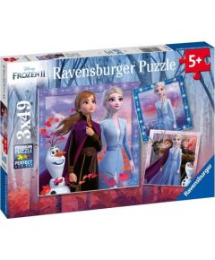 RAVENSBURGER puzle Frozen 2 The journey starts, 3x49pcs., 5011