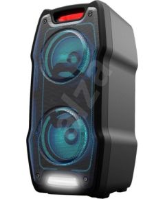 Sharp PS-929 Party Speaker 180 W, With Built-in Battery, DJ Mixer, 13 h Playtime, TWS, USB, Karaoke Function, LED, Bluetooth