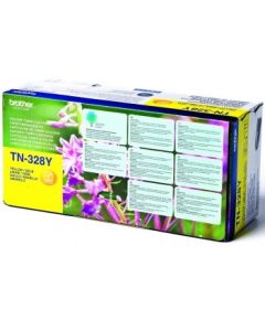 BROTHER TN328Y TONER S.HIGH YELLOW 6000P
