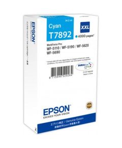 Epson T7892 XXL Ink Cartridge, Cyan