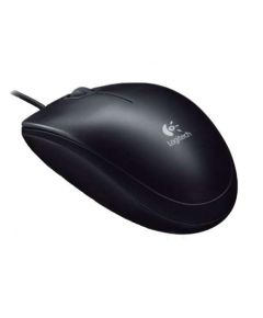 Logitech M90 Corded USB Optical Mouse, Black