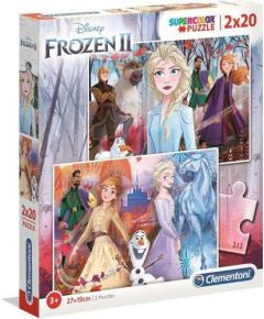 Clementoni Puzzle Frozen Art.24759 Puzle  ,2x20gab