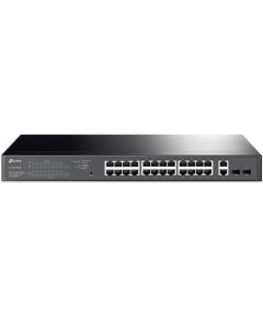 TP-LINK Switch TL-SG1428PE Web managed, Rack Mountable, PoE+ ports quantity 24, 28x10/100/1000 Mbit/s