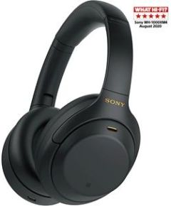 Sony WH-1000XM4 bezvadu austiņas, Wireless Noise Cancelling Headphones Black