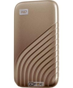 Western Digital MyPassport 500GB SSD Gold      WDBAGF5000AGD-WESN