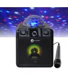 N-Gear Portable Bluetooth and Disco Karaoke Speaker The Disco Block 410 50 W, Portable, Wireless connection, Black, Bluetooth