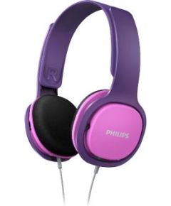 Philips Kids austiņas SHK2000PK On-ear Pink & purple / SHK2000PK/00