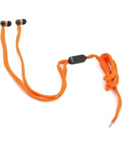 Omega Freestyle наушники + микрофон FH2112, оранжевый