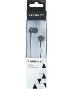 Vivanco austiņas Solidsound, black (38901)