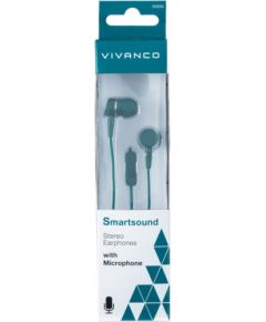 Vivanco наушники + микрофон Smartsound, зеленый (38011)