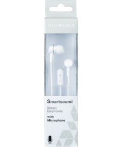 Vivanco headset Smartsound, white (38010)