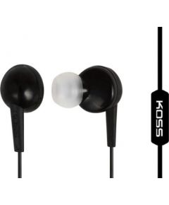 Koss Headphones KEB6iK In-ear, 3.5mm (1/8 inch), Microphone, Black,