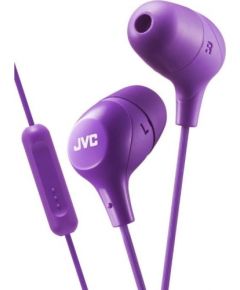 JVC HA-FX38M-P-E Marshmallow Austiņas ar Mikrofonu un vadības pulti Violetas