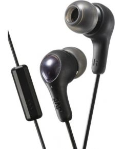 JVC HA-FX7M-B-E Gymy Plus наушники с пультом и микрофоном черный