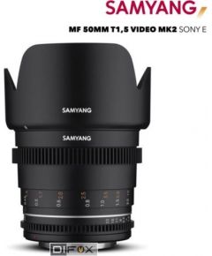 Samyang MF 50mm T1,5 VDSLR MK2 Sony E